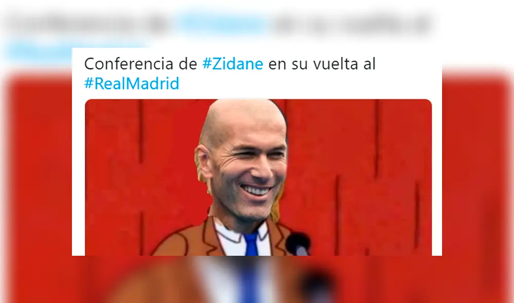 Zidane regresa al Real Madrid y es blanco de divertidos memes [FOTOS]