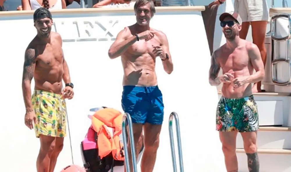 Lionel Messi se reunió con algunos referentes del Barcelona previo al inicio de la pretemporada. (FOTO: Mundo Deportivo).