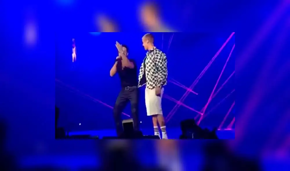 YouTube: fans critican a Justin Bieber por mascar chicle en concierto con Luis Fonsi