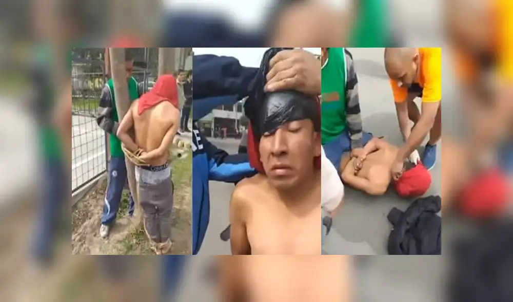 Sujeto conocido como 'Buquita' sería un peligroso raquetera que actúa junto a una banda en todo el distrito. (Foto: Capturas de video / Buenos Días Perú) Sujeto conocido como 'Buquita' sería un peligroso raquetera que actúa junto a una banda en todo el distrito. (Foto: Capturas de video / Buenos Días Perú)