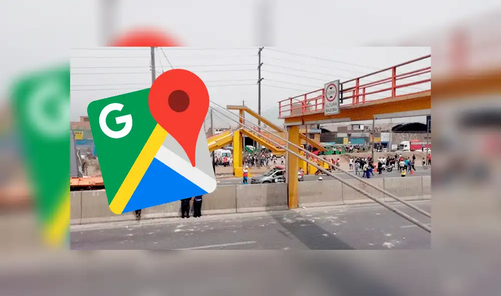 Google Maps: así lucía el puente de la Panamericana Norte en Comas que camión derribó [FOTOS] 
