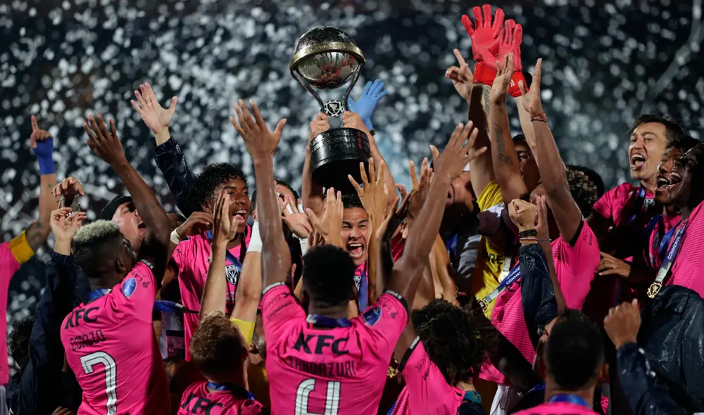 Independiente del Valle se coronó campeón de la Copa Sudamericana por primera vez en su historia. | Foto: EFE