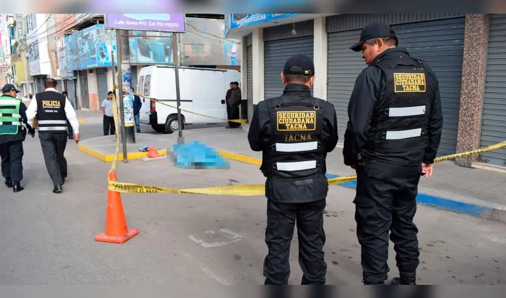 Muere varón que habrían pepeado y abandonado en plena calle de Tacna