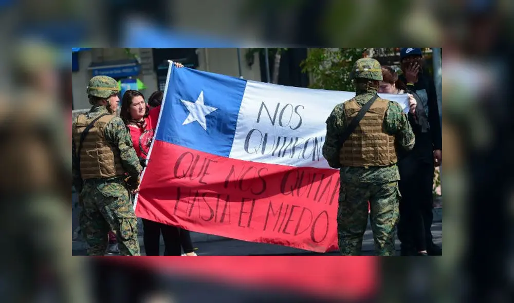 Esperan resolución sobre el soldado chileno que se negó a participar en el estado de emergencia Esperan resolución sobre el soldado chileno que se negó a participar en el estado de emergencia