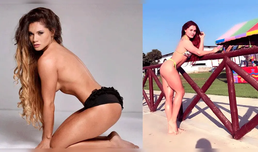 Génesis Tapia se luce como Dios la trajo al mundo en video de Instagram