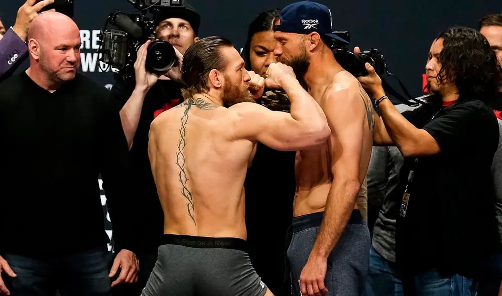 Conor McGregor y Donald Cerrone pelearán EN VIVO este sábado 18 en el T-Mobile Arenas. Foto: UFC