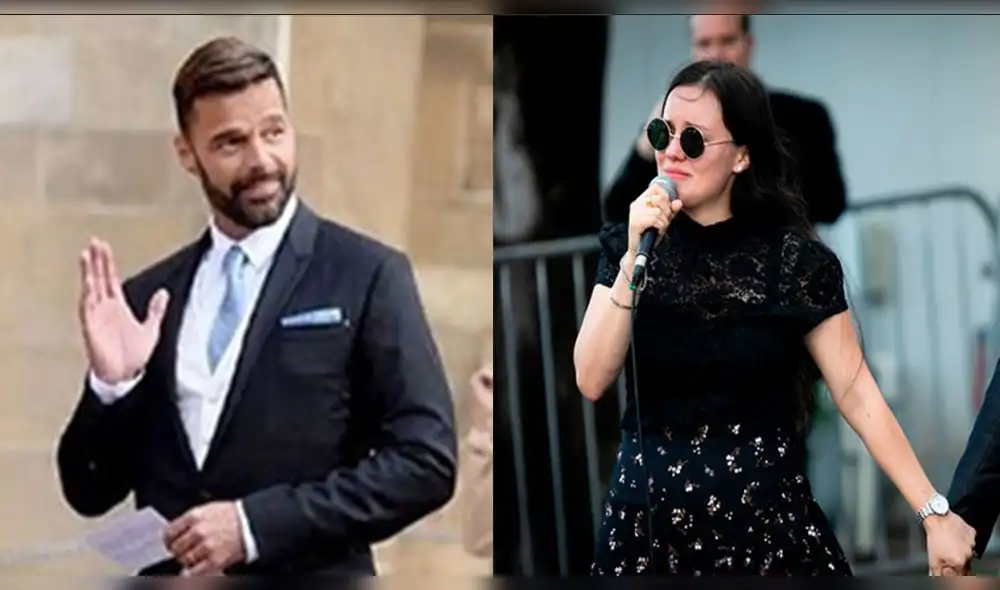 Ricky Martin y Sarita Sosa