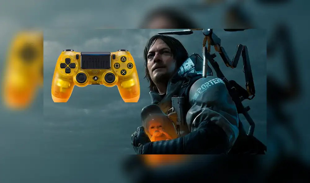 Bebé de Death Stranding se comunicará contigo desde el parlante del Dualshock4 de PS4 Bebé de Death Stranding se comunicará contigo desde el parlante del Dualshock4 de PS4