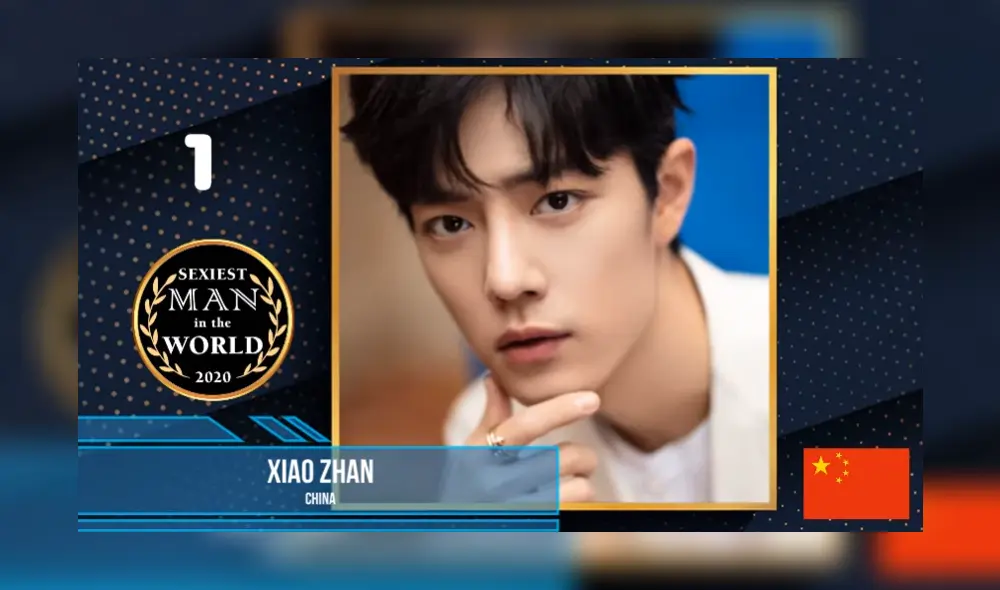 Xiao Zhan, 100 hombres sexis Xiao Zhan, 100 hombres sexis