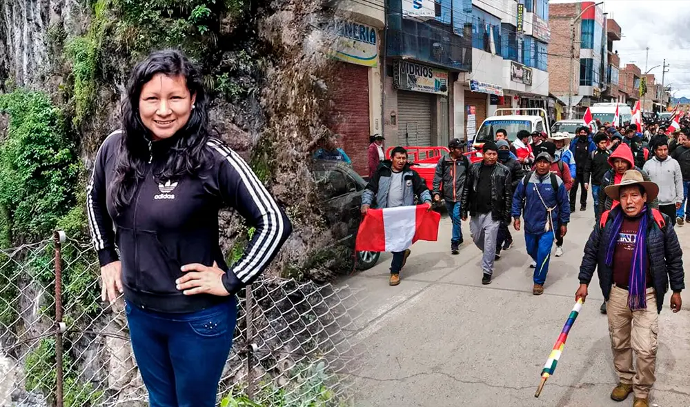 Sonia Aguilar Quispe, murió por un impacto de bala en la cabeza. Foto: Foto: Composición Jazmin Ceras/LR