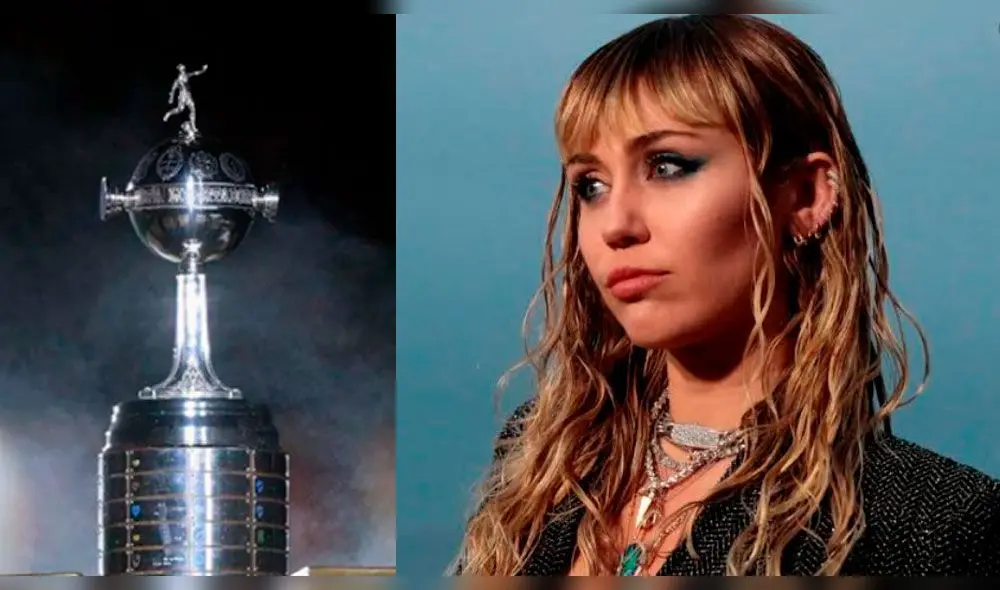 Miley Cyrus y su curioso vínculo con la final de la Copa Libertadores 2019