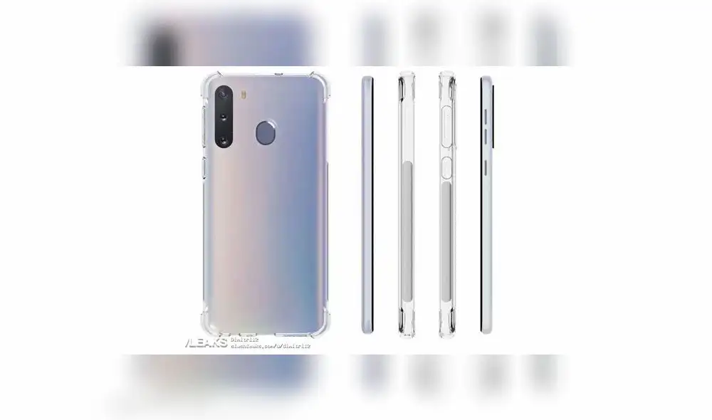 Samsung Galaxy A21 tendría triple cámara trasera.