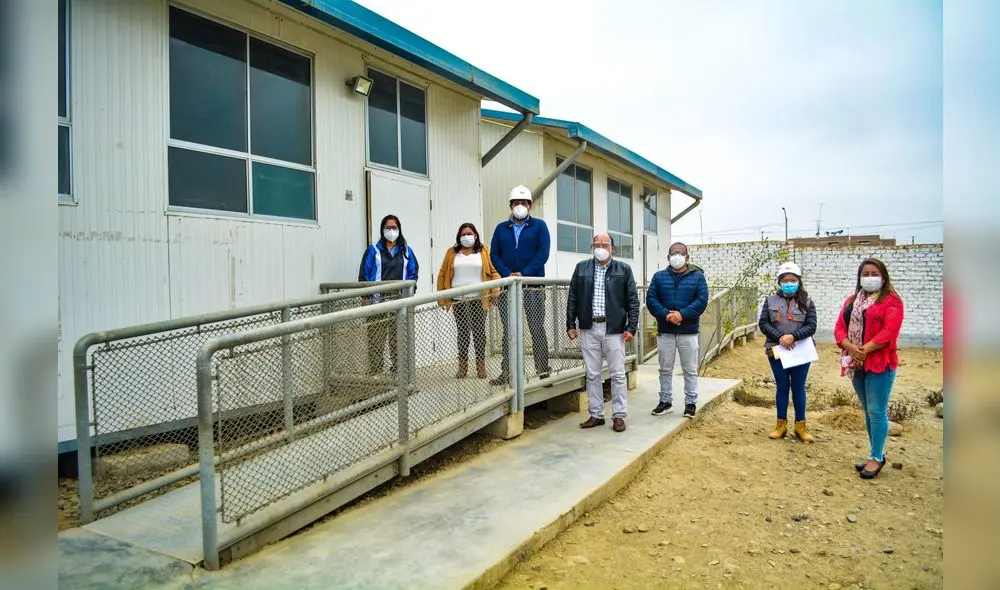 Obras de reconstrucción en Huanchaco Obras de reconstrucción en Huanchaco