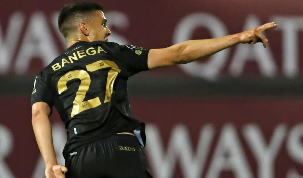 Banega anotó el primero para Racing. (Créditos: EFE)