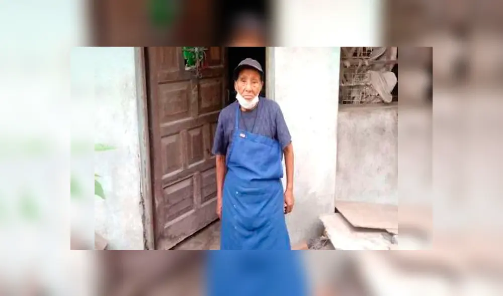 Anciana recibe ayuda de vecinos para poder vivir durante cuarentena. Foto: RPP Anciana recibe ayuda de vecinos para poder vivir durante cuarentena. Foto: RPP