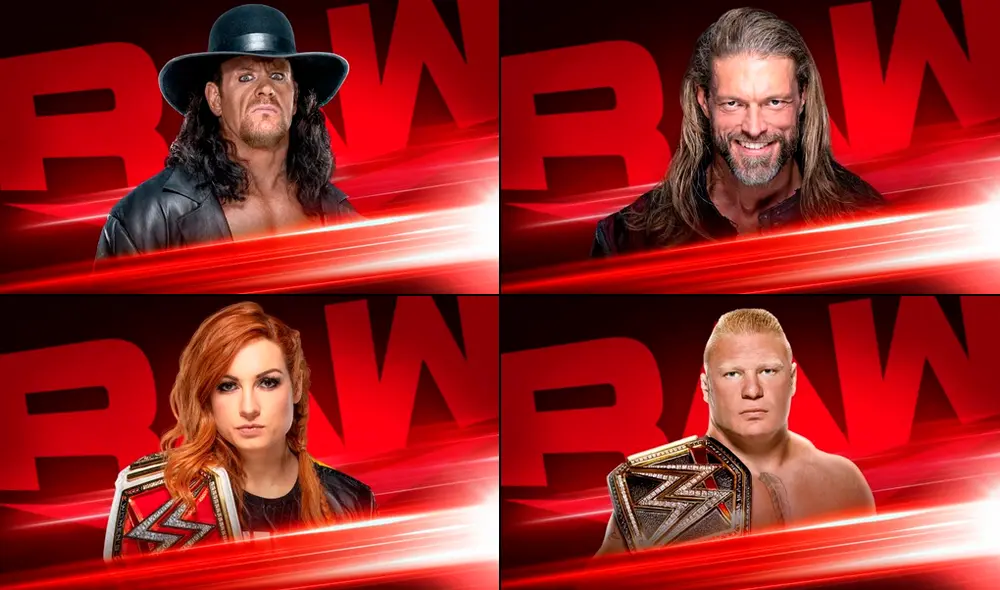 WWE RAW EN VIVO desde Orlando, Florida previo a WrestleMania 36. Foto: WWE