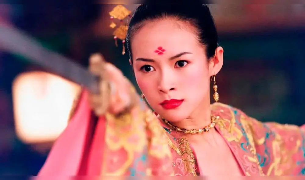 Zhang Ziyi protagonizó la aclamada película 'El tigre y el dragón', del 2000. Zhang Ziyi protagonizó la aclamada película 'El tigre y el dragón', del 2000.