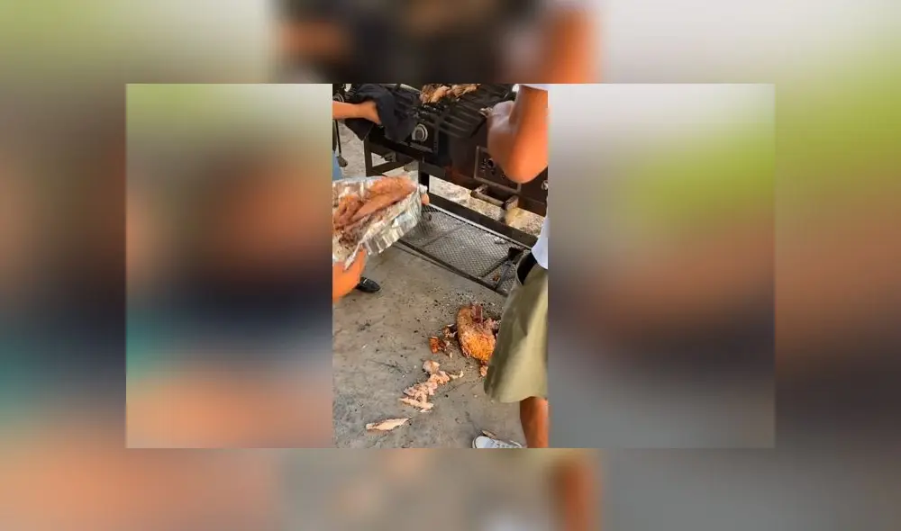 Desliza las imágenes para ver el desastroso 'fail' que cometió un padre al intentar servir el almuerzo para su familia. Foto: Francisco Casillas/ TikTok Desliza las imágenes para ver el desastroso 'fail' que cometió un padre al intentar servir el almuerzo para su familia. Foto: Francisco Casillas/ TikTok