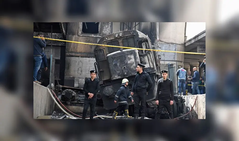 El momento de la explosión de un tren en El Cairo que dejó 20 muertos [VIDEO y FOTOS]