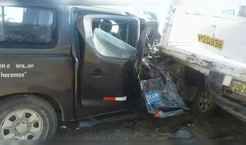 Piura: dos muertos dejó accidente en carretera Piura-Chulucanas [VIDEO] 