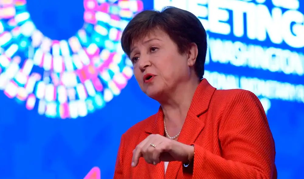 Directora gerente del Fondo Monetario Internacional (FMI), Kristalina Georgieva. Foto: Hola News Directora gerente del Fondo Monetario Internacional (FMI), Kristalina Georgieva. Foto: Hola News