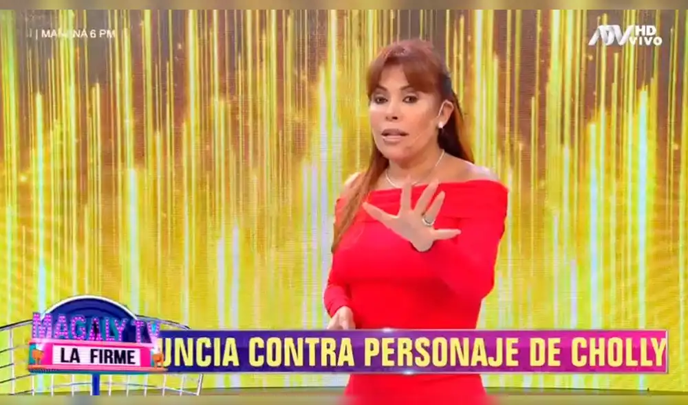 "No se si sus padres lo saben pero se meten en serios problemas", advirtió la conductora de farándula. Foto: captura ATV