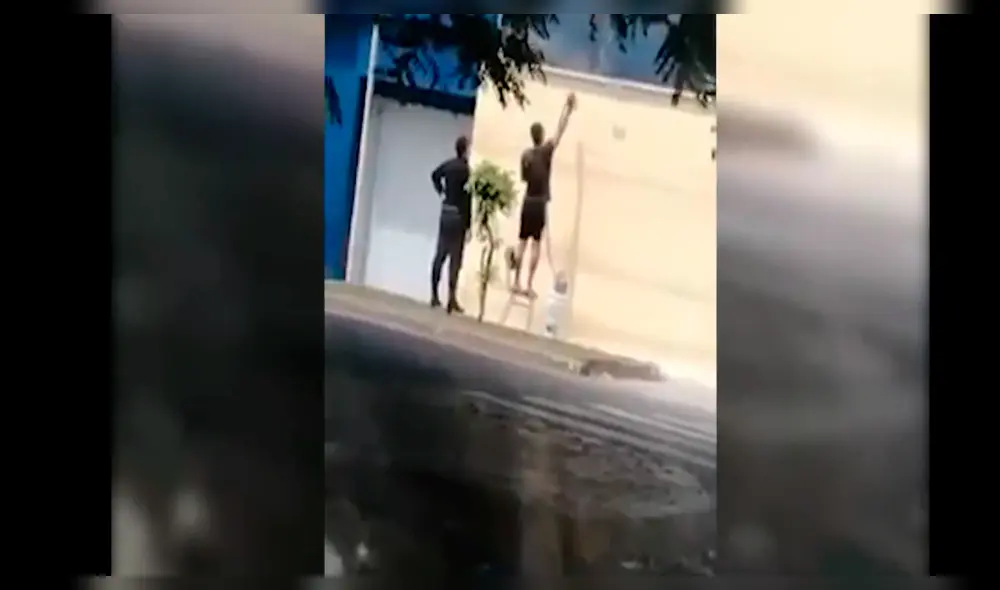 Los agentes pertenecen a la Unidad de Servicios Especiales (USE) de Trujillo.