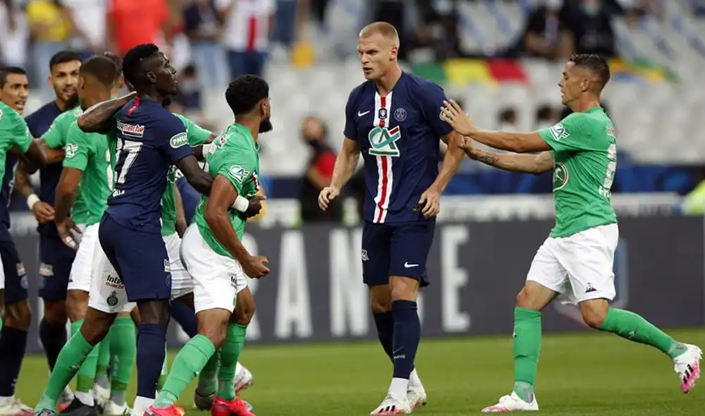 MIRA AQUÍ PSG vs. Saint Étienne por la final Copa de Francia. | Foto: EFE