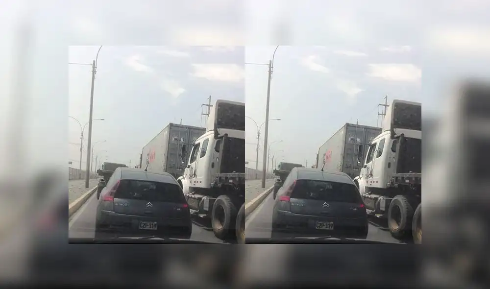 Callao: congestión vehicular se genera por tránsito de tráilers