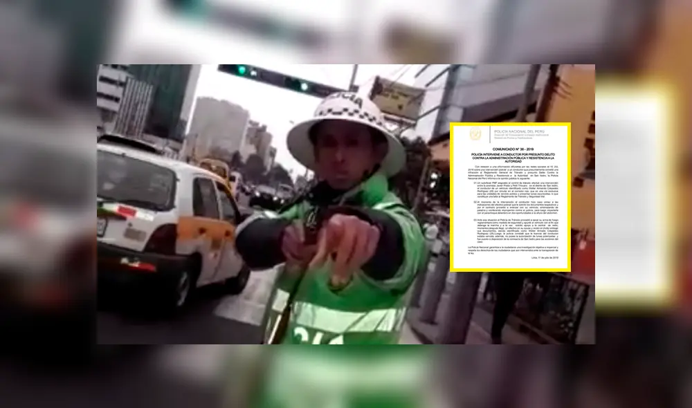 Comunicado PNP Comunicado PNP