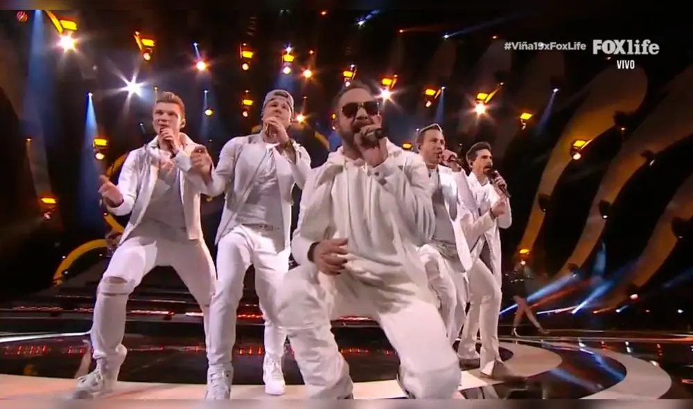 Backstreet Boys dominó al ‘monstruo’ en su retorno a Viña del Mar 