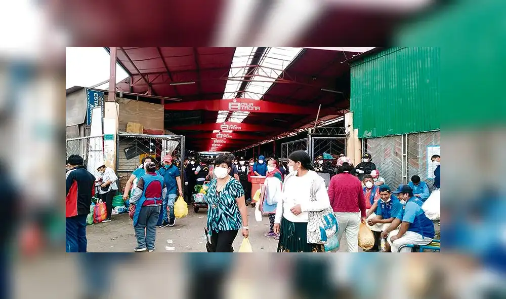 Piden apoyo para evitar aglomeración en mercados de Tacna Piden apoyo para evitar aglomeración en mercados de Tacna