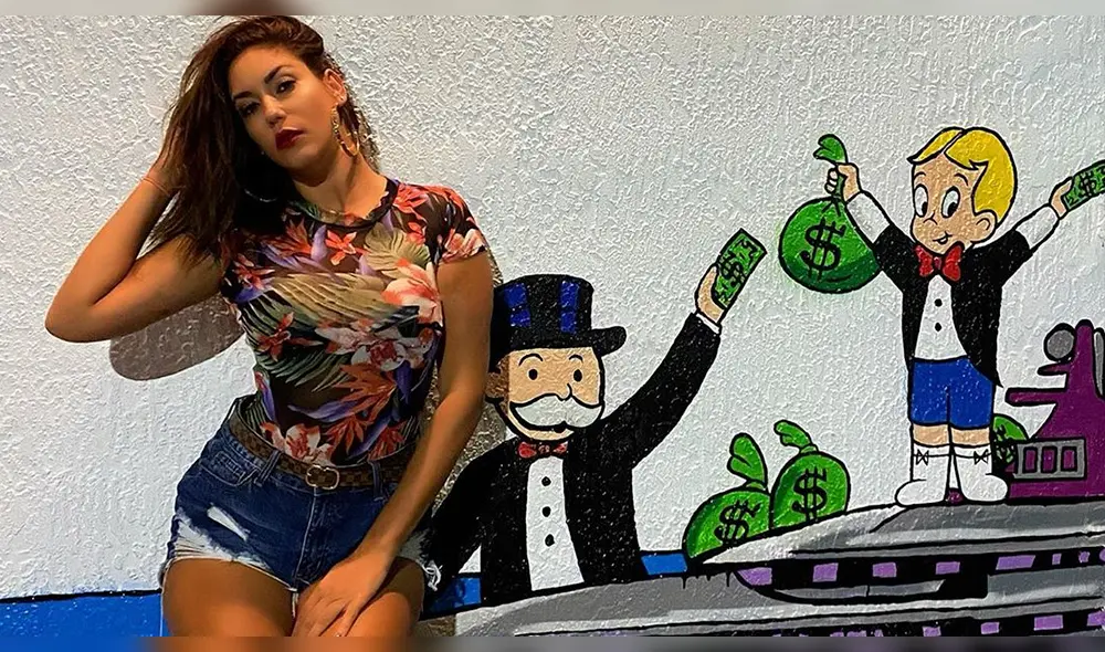 Tilsa Lozano recibe burlas de Rodrigo González por publicación en Instagram. Foto: Instagram