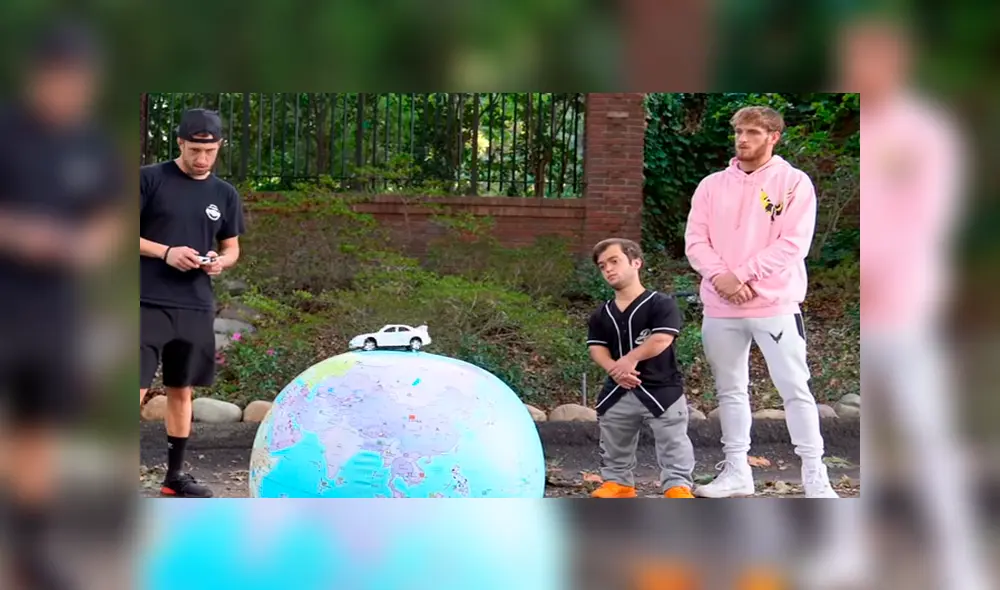 YouTube viral: youtuber Logan Paul hará peligroso experimento para probar que Tierra es plana [VIDEO] 