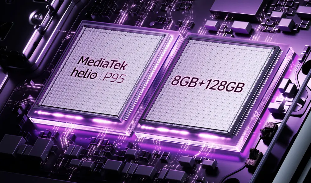 Procesador MediaTek Helio P95. | Foto: Oppo