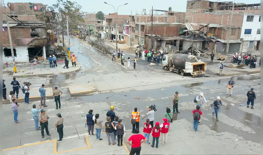 Hasta el momento se registran tres fallecidos. (Foto: Flavio Matos) Hasta el momento se registran tres fallecidos. (Foto: Flavio Matos)