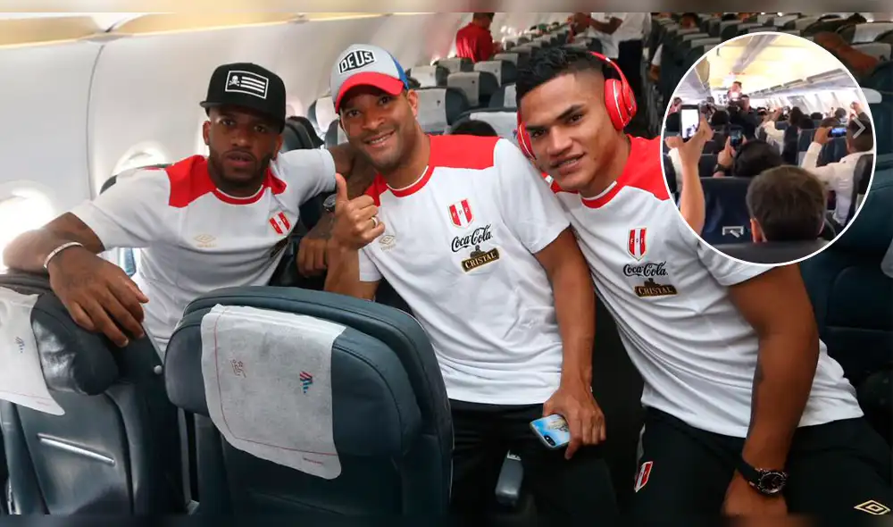 Perú vs. Argentina: hinchas entonaron 'Contigo Perú' en el avión rumbo a Buenos Aires [VIDEO]