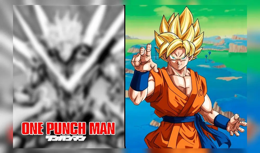 One Punch Man muestra a guerrero con poderes de Super Saiyajin. Créditos: Composición