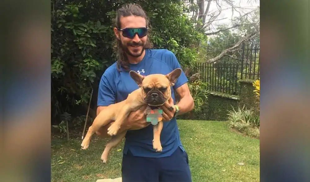 Usuarios de redes resaltaron que el atleta anteriormente había publicado una foto en actitud cariñosa con los animales. Foto: Instagram.