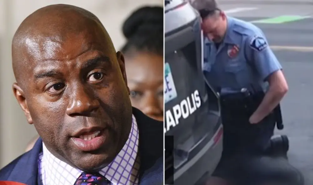 Magic Johnson repudió los actos de violencia racial. Foto: El Portal de Metán Magic Johnson repudió los actos de violencia racial. Foto: El Portal de Metán