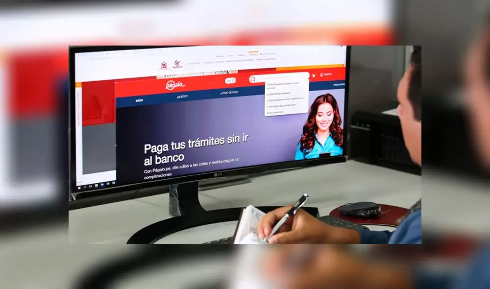 La plataforma acepta cualquier método de pago. Foto: Andina. La plataforma acepta cualquier método de pago. Foto: Andina.