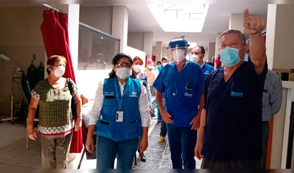 Funcionarios de EsSalud llegan a Chiclayo Funcionarios de EsSalud llegan a Chiclayo