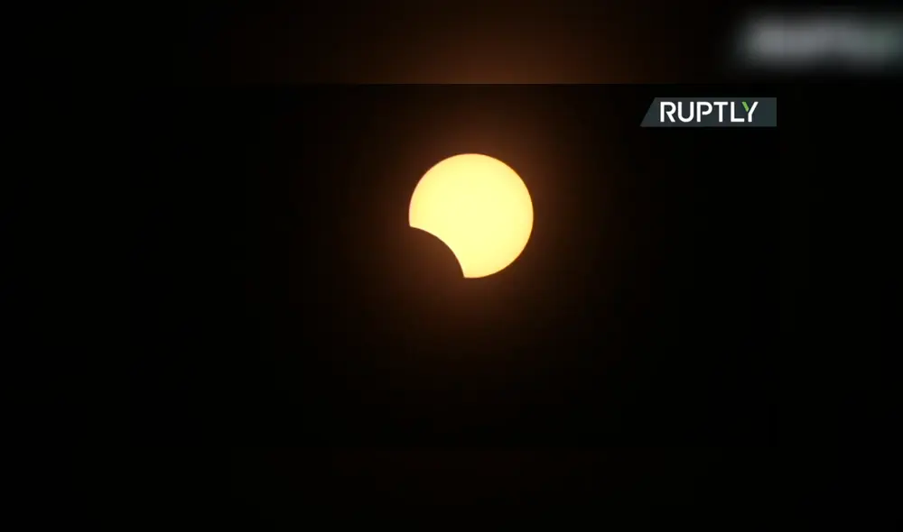 Eclipse solar 2019. Foto: Agencia Ruptly