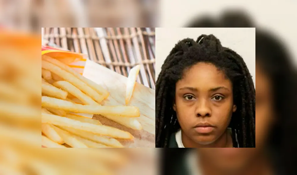 Mujer- papitas fritas