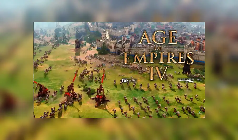 Age of Empires IV convence a pocos. Tráiler del X019 confirmó detalles del esperado videojuego.