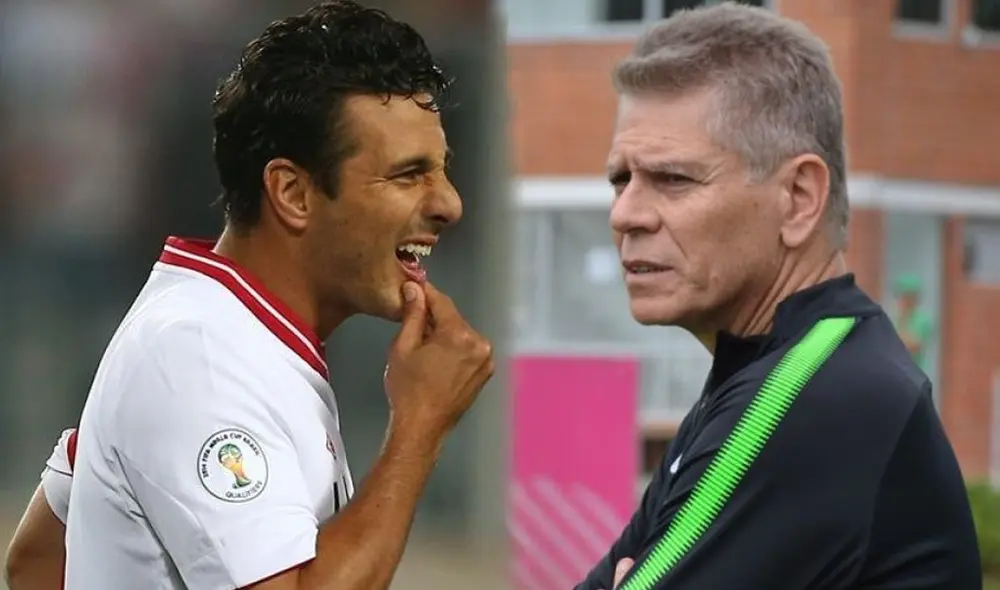 Elección de Claudio Pizarro entre Paulo Autori y Raicardo Gareca.