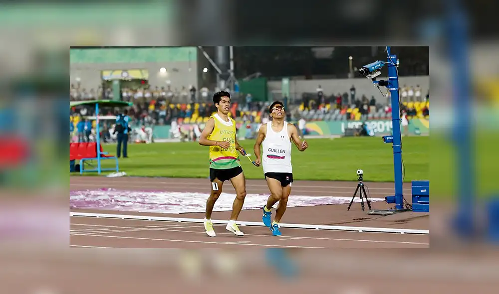 Velocidad. Junto a su guía, Guillén ha conseguido ganar la competencia y se cobra una importante revancha.