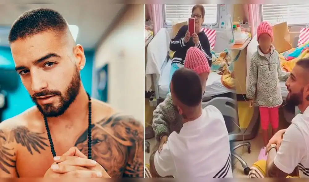 Maluma sorprende a niños internados en hospital de Puerto Rico Maluma sorprende a niños internados en hospital de Puerto Rico