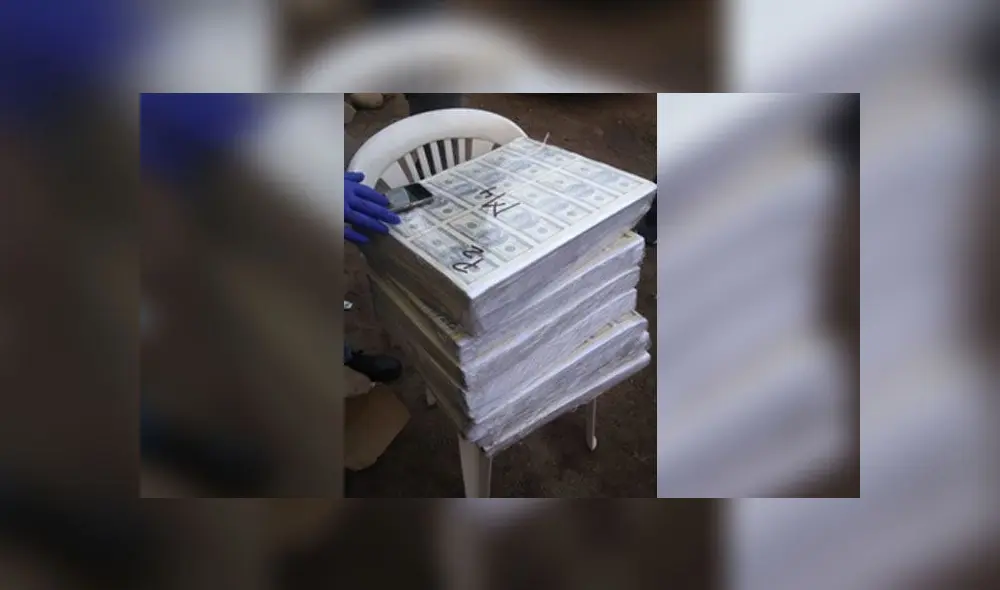 El operativo incluyó tres inmuebles en el distrito de Lurigancho-Chosica. Uno de ellos considerado en la actualidad como el mayor centro de abastecimiento de billetes. (Foto: PNP)