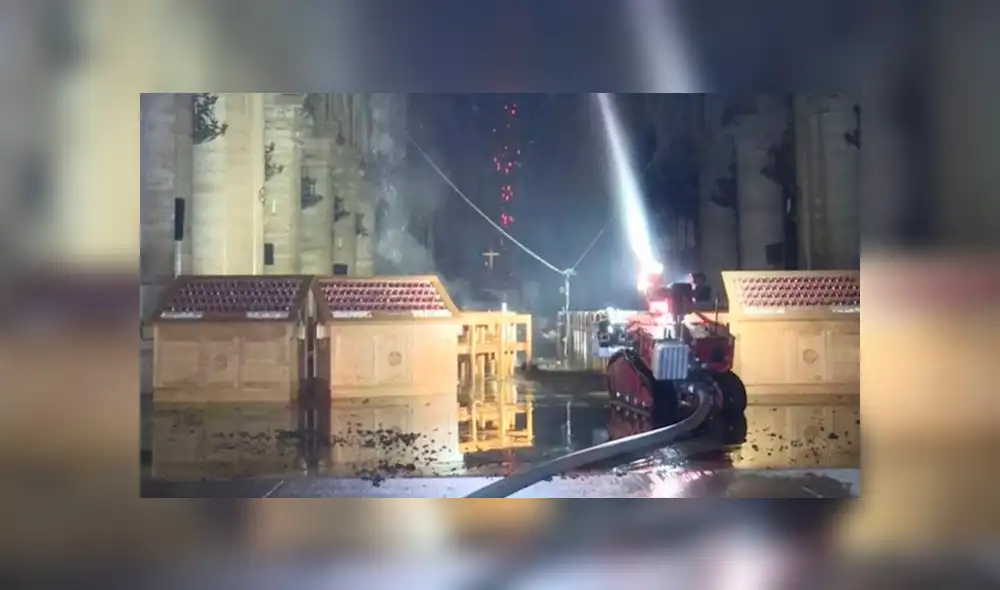 Notre Dame: conoce al robot 'Colossus', pieza clave que ayudó apagar el incendio